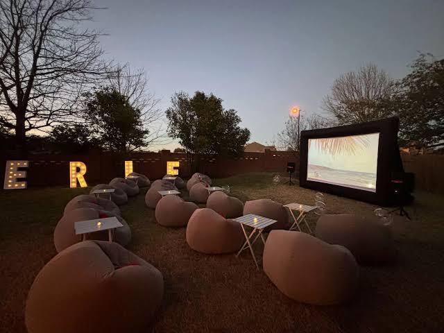 Boho Chic Picnics setup